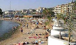 Kuşadası şehir plajı Kuşadası Merkez Şehir Plajı, Aydın, Kuşadası, Plajlar