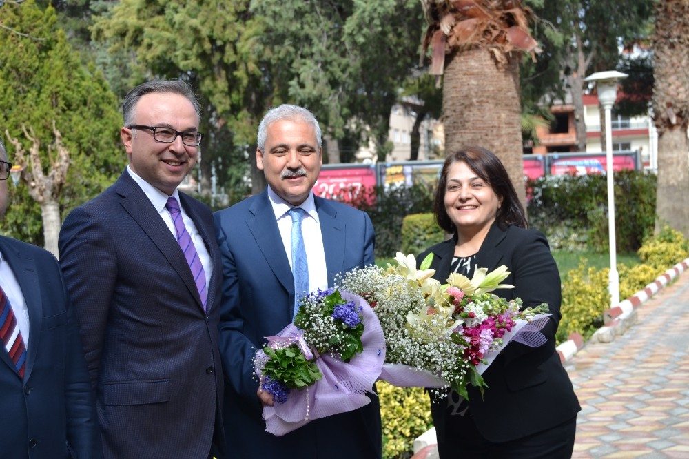 Manisa Saruhanl Yerel_Haberler - Vali Gvenerden Kaymakam zcana ziyaret

